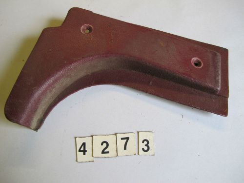 1968 1969  ford torino fairlane driver left side oem interior moulding red