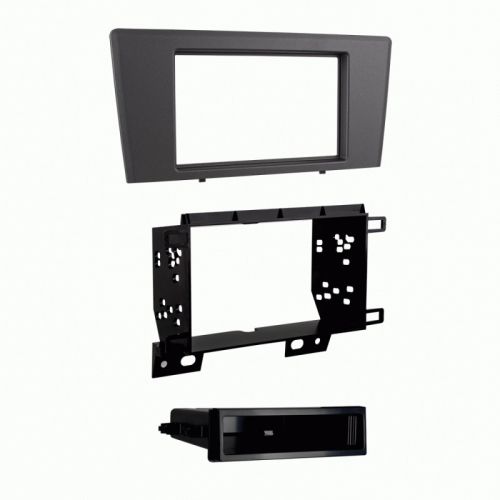 Metra 99-9229g 2001-2004 volvo s60/v70 single/double iso din dash kit - black