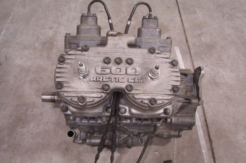 Arctic cat snowmobile 2004 firecat 600 efi short block engine 0662-377