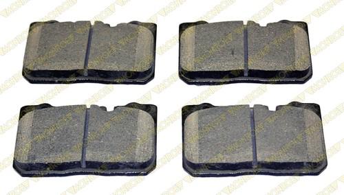 Monroe cx665 brake pad or shoe, front-monroe ceramics brake pad