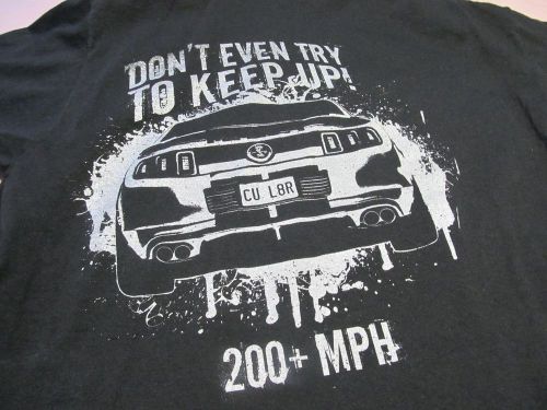 Ford motor company mustang cobra t shirt black sz xl euc