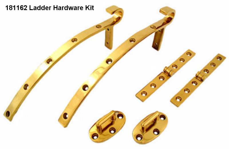 Boarding ladder hardware titantuff gold 181162