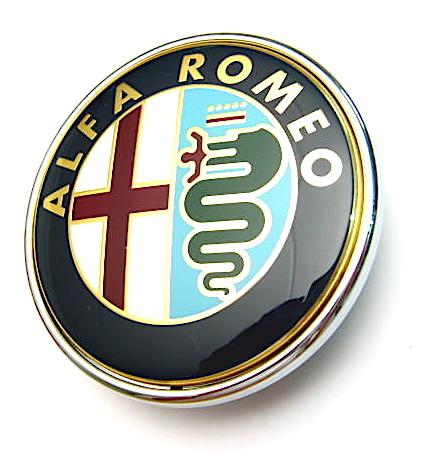 Alfa romeo 147 phase i 2000-2004 new original front emblem