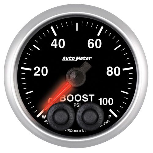 Auto meter 5606 elite series; boost gauge