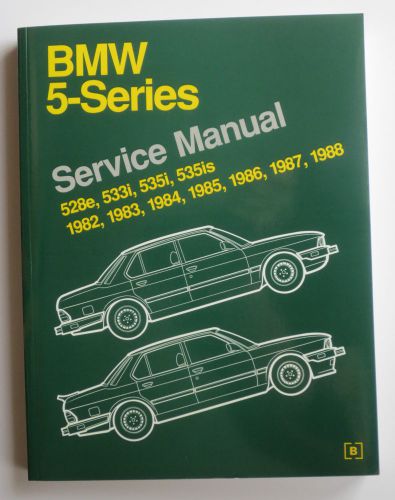 Bmw 5-series 1982 - 1988  robert bentley service manual