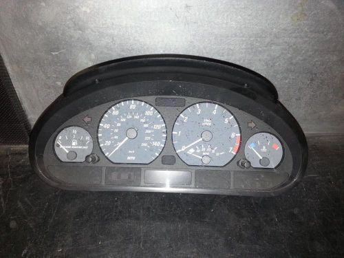 Bmw bmw 325i speedometer (cluster), cpe and conv, mph, mt 01