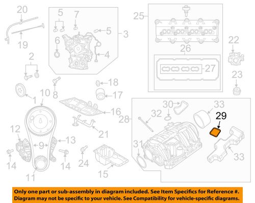 Chrysler oem-engine intake manifold gasket 53022143ab