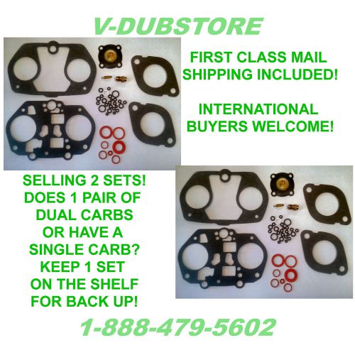 X2 empi 2364 dellorto 36-40 drla carburetor rebuild kit vw dune buggy bug engine