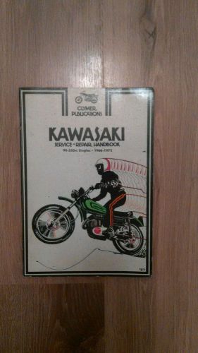 Kawasaki motorcycle service repair handbook manual 1966-1972 90-350cc singles