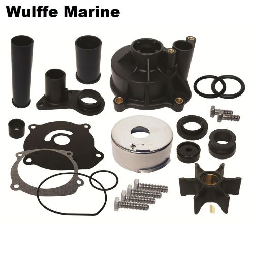 Water pump kit w/housing v6 johnson evinrude 150-300 hp 434421 18-3392 18-3315