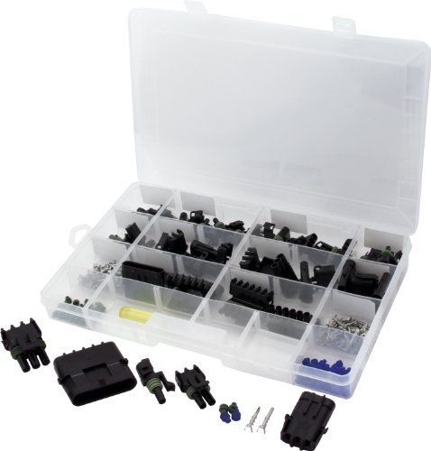 Allstar all76262 weather pack connector master kit with storage box