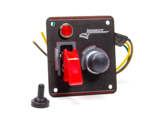 Longacre 44863 flip-up start/ignition switch panel imca dirt drag off road
