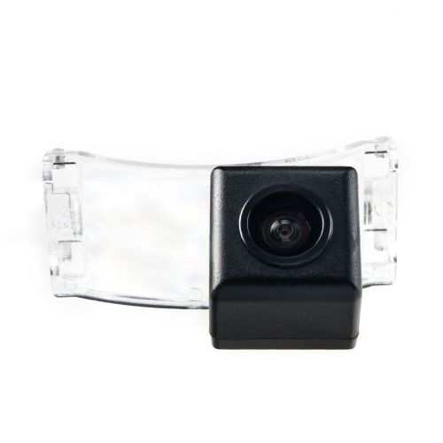 170 ° hd rear view camera license plate light with distance lines for mazda 5 fr