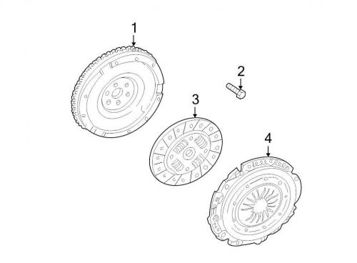 Ford oem clutch pressure plate xr8z7563ac image 4