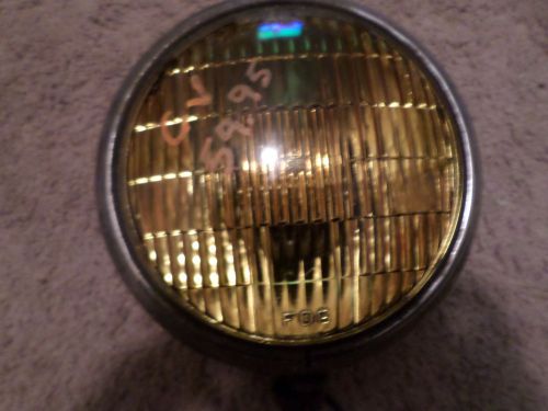 Lqqk! vintage old fog auto lamp light antique 6v works car truck hot rat rod