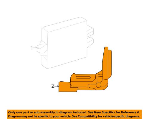 Toyota oem 12-14 yaris anti-theft-amplifier 8978352061