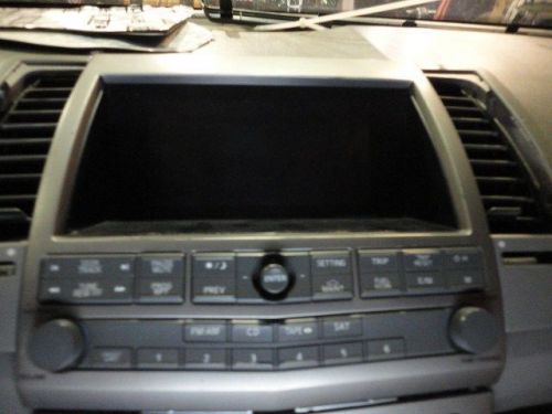 04 05 nissan maxima info-gps-tv screen display screen dash w/o navigation system