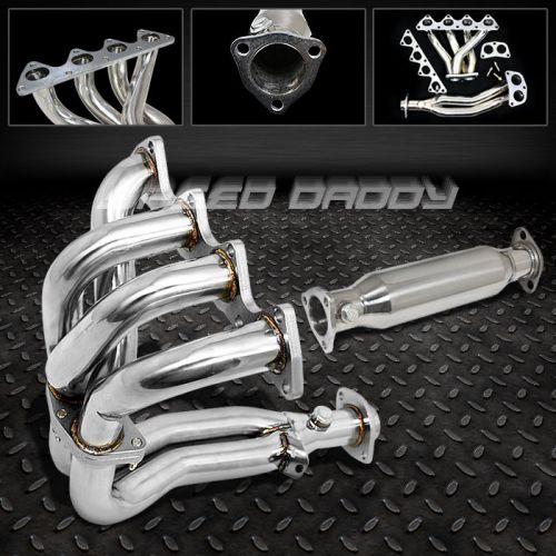 4-2-1 racing manifold header+exhaust pipe 94-01 acura integra ls/gs/rs dc1 b18b