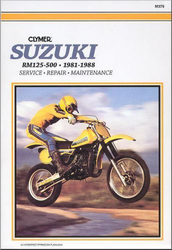 Suzuki rm125, rm250, rm465, rm500 repair &amp; service manual 1981-1988