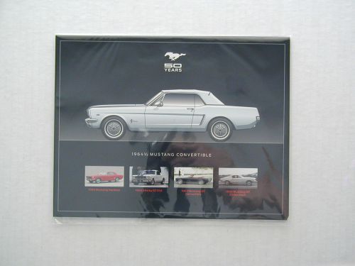 19641/2-2015 mustang hero cards 50th anniversary