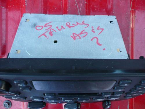 04 05 06 07 taurus/sable radio stereo cassette player climate control  unit