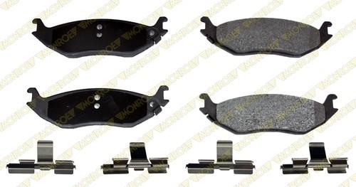 Monroe fx898 brake pad or shoe, rear-monroe prosolution semi-metallic brake pad