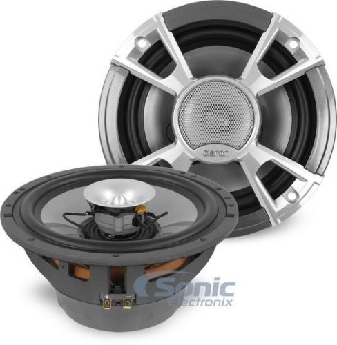 New! clarion cmq1622r 120w 6.5&#034; 2-way water resistant marine coaxial speakers