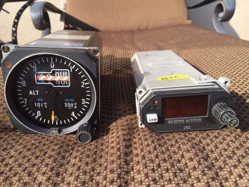 King encoding altimeter and pre selector kea 346 and kas 97