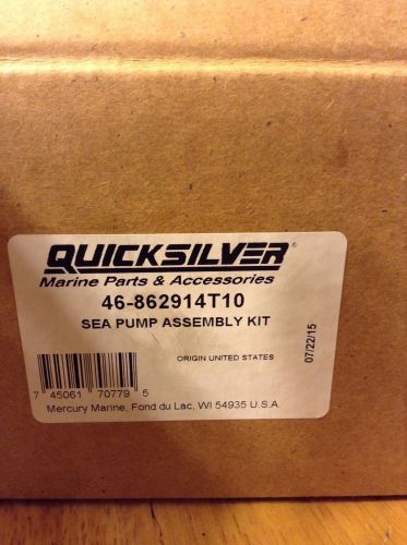 Mercruiser seawater pump 46-862914t10