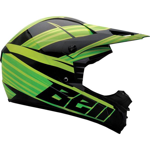 Green xl bell helmets sx-1 crusade helmet 2013 model