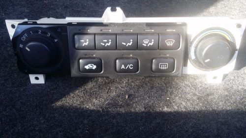 1998 - 2000 honda accord manual heater ac climate control