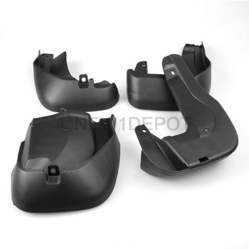 4pcs black abs mud flaps splash guards fender for honda crv cr-v 4door 12-15 nd