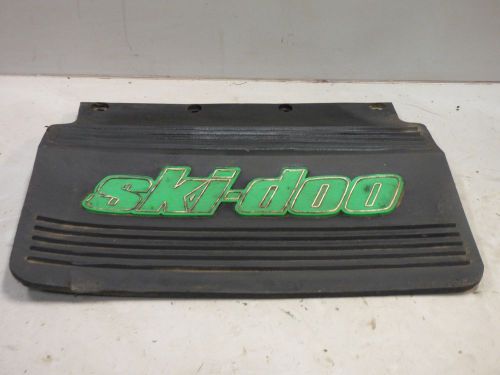 5b skidoo ski doo mud flap snow flap plate green oem 572076510109