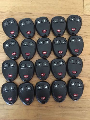 20 new replacement keyless entry remote key fob clicker transmitter for 15777636