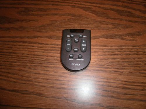 Ford expedition rear entertainment system dvd remote used