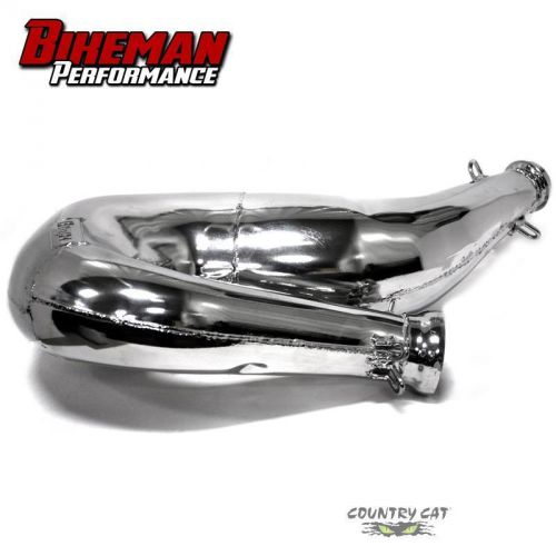 Bikeman ceramic single exhaust pipe - polaris 2015-2016 axys 800 rmk - 01-325-c