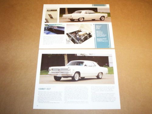 67 1967 mercury 427 comet 202 magazine article