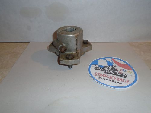 Vintage racing margay go kart series 62 rear axle wheel hub 1&#034; axle cart part