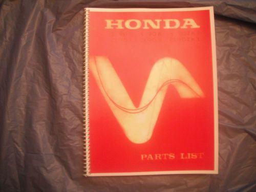 Honda s90 super 90 factory oem parts shop  manual