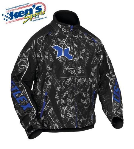 Castle x men&#039;s blue switch-13 se ace winter snowmobile jacket 70-122_