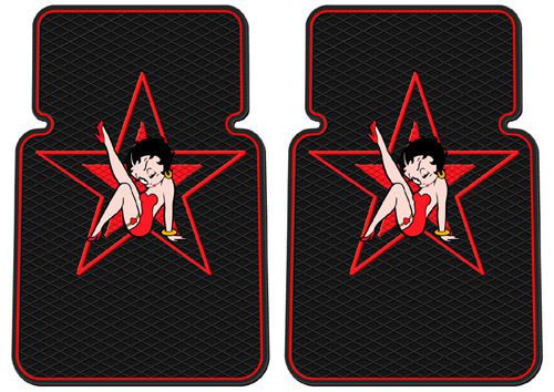 Betty boop floor mats star style