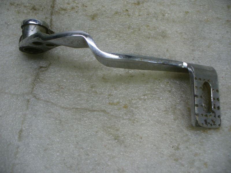 Harley/aftermarket  vintage 58-64 panhead/duoglide brake pedal.