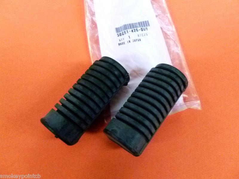 New factory footpeg foot stand rubbers c70 ct110 cx500 cb400 nc50 honda    e0120