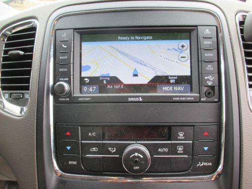 2013 dodge durango jeep g cherokee  rhb  navigation dvd radio