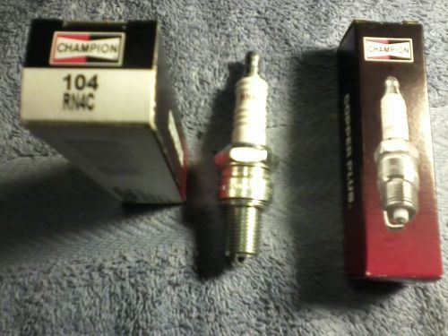 Champion 104 copper plus spark plug minimum of 2 alt# 403, ngk br7es, 5122