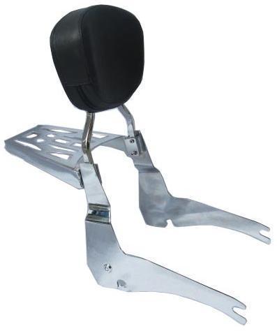 Detachable sissy bar w/ backrest for yamaha v star 1300,v star 950