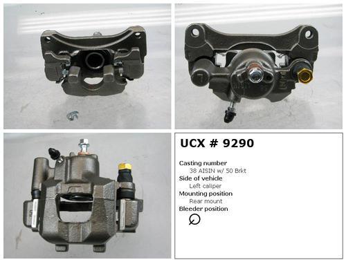 Federated calipers 15-19290 rear brake caliper