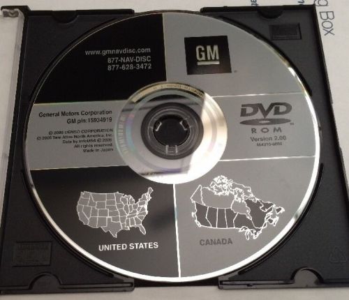 2007 2008 2009 gmc yukon xl denali sle slt hybrid navigation dvd map u.s canada