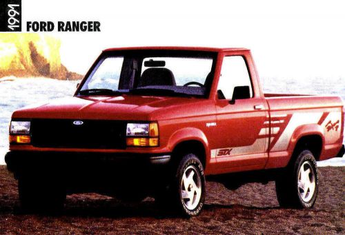 1991 ford ranger factory brochure-ranger sport-ranger xlt-ranger sxt-4x4