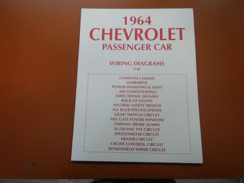 1964 chevrolet passenger wiring diagram manual